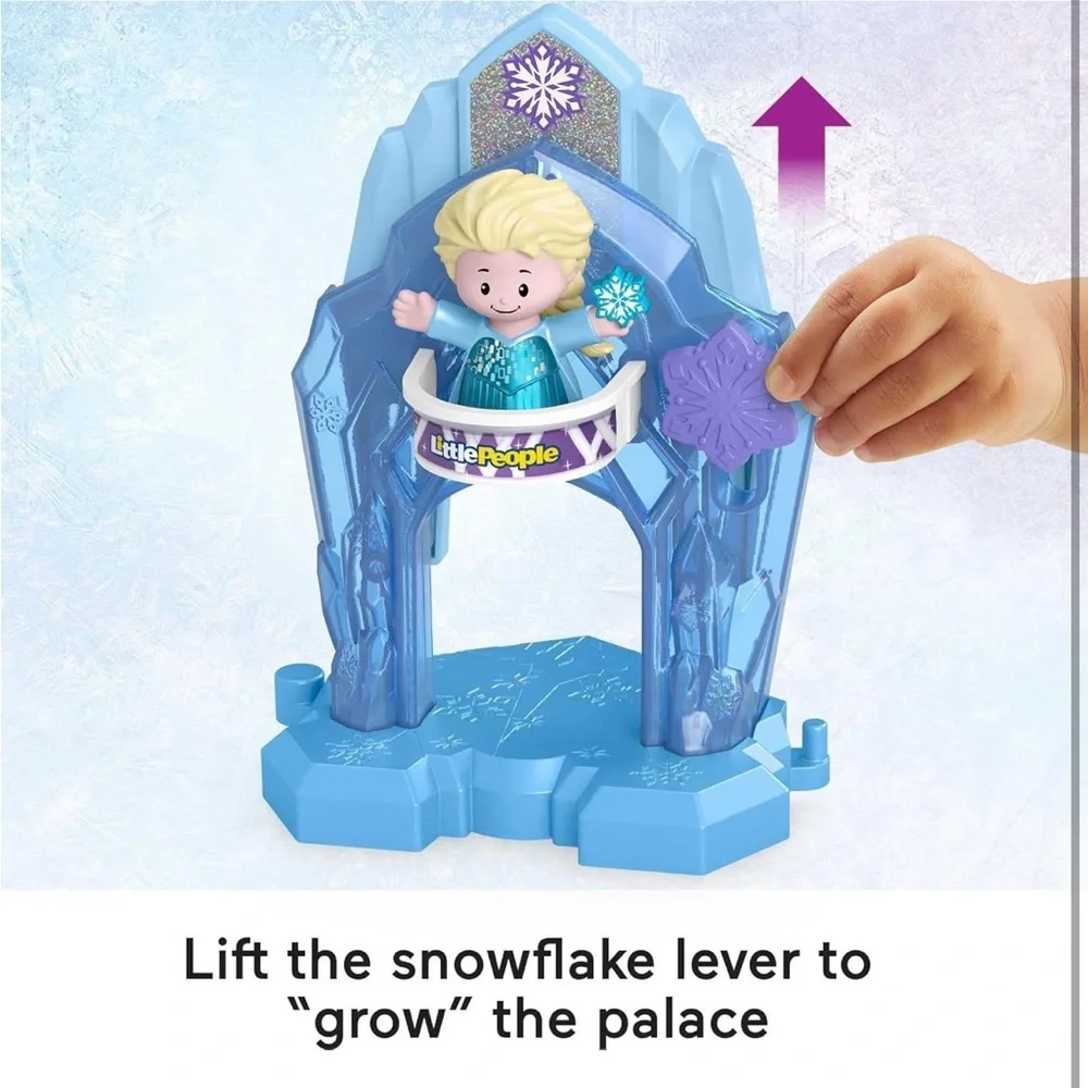Little People Disney Frozen Snowflake Village Playset Fisher Price - Picture 9 of 11
